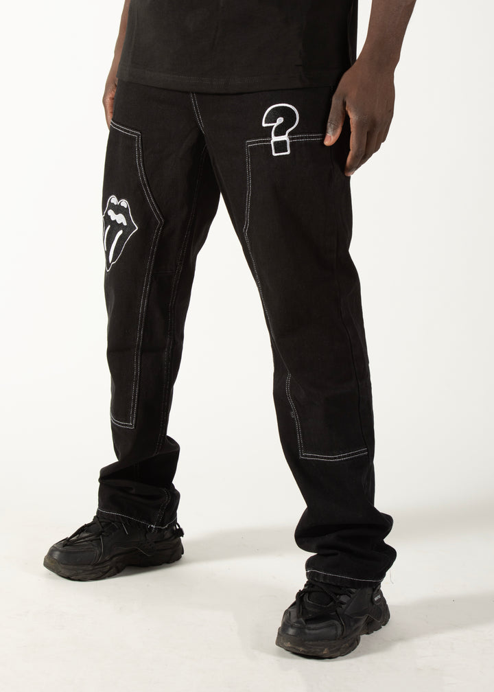 Jeans Kiss noir