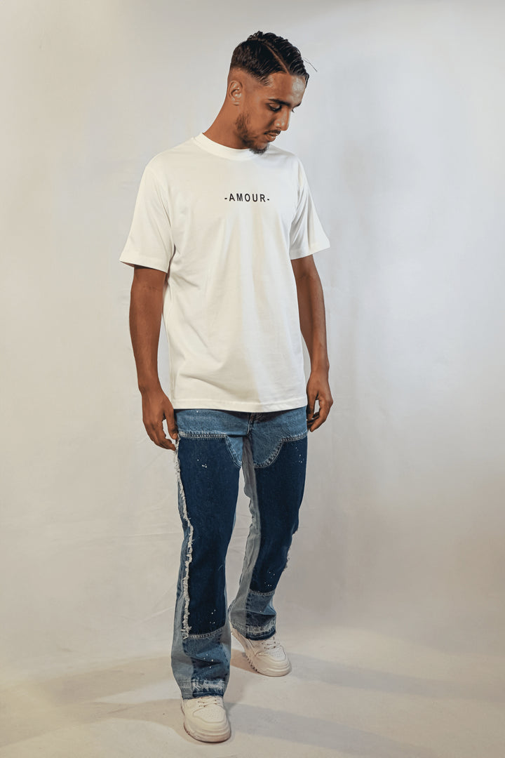 T-shirt Amour Blanc