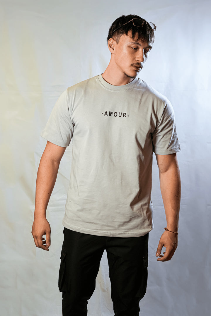 T-shirt Amour Gris