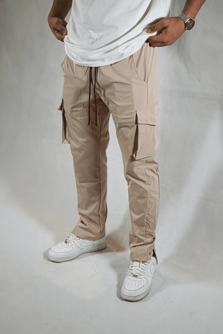 Cargo 3 boutons Beige