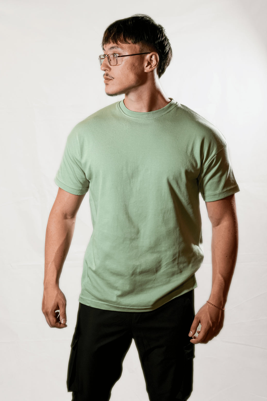 T-shirt Uni Vert