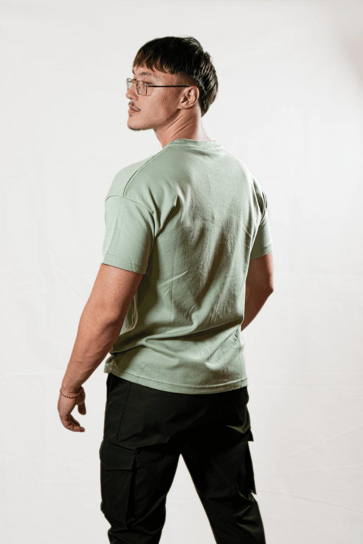 T-shirt Uni Vert